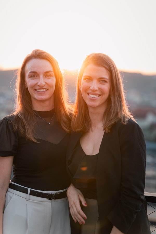 Kristýna Cejnarová a Lucie Bášová, spoluzakladatelky MUMDOO